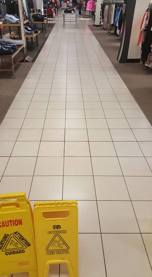 Commercial Tile, Retail Shopping Mall